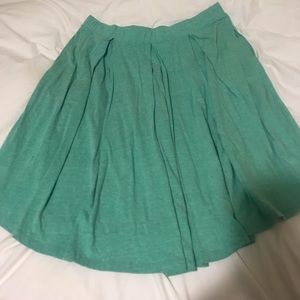 EUC 2xl green Madison skirt pockets lularoe
